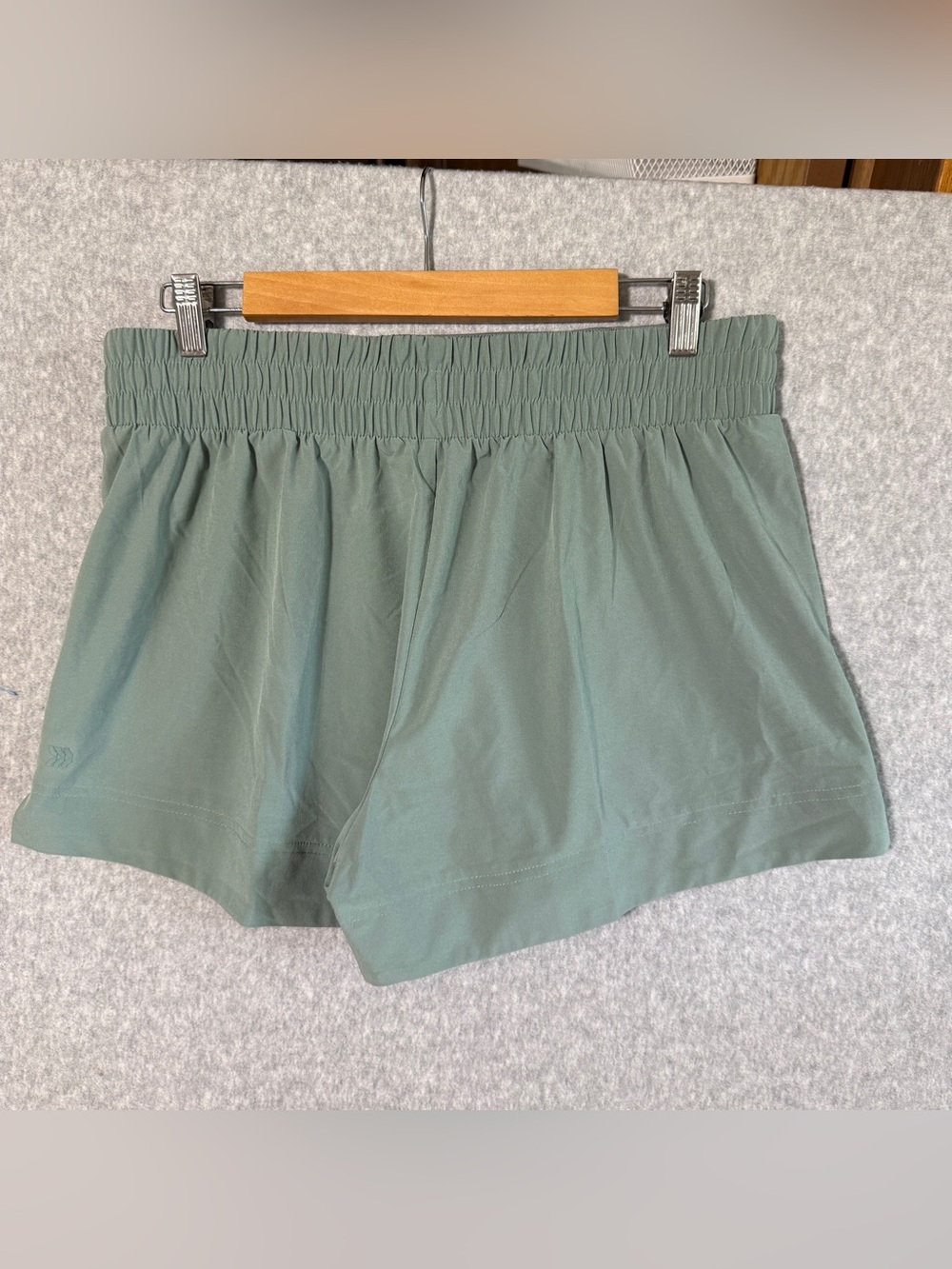 all in motion Sage Green Athletic Drawstring Shorts - Picture 5 of 6
